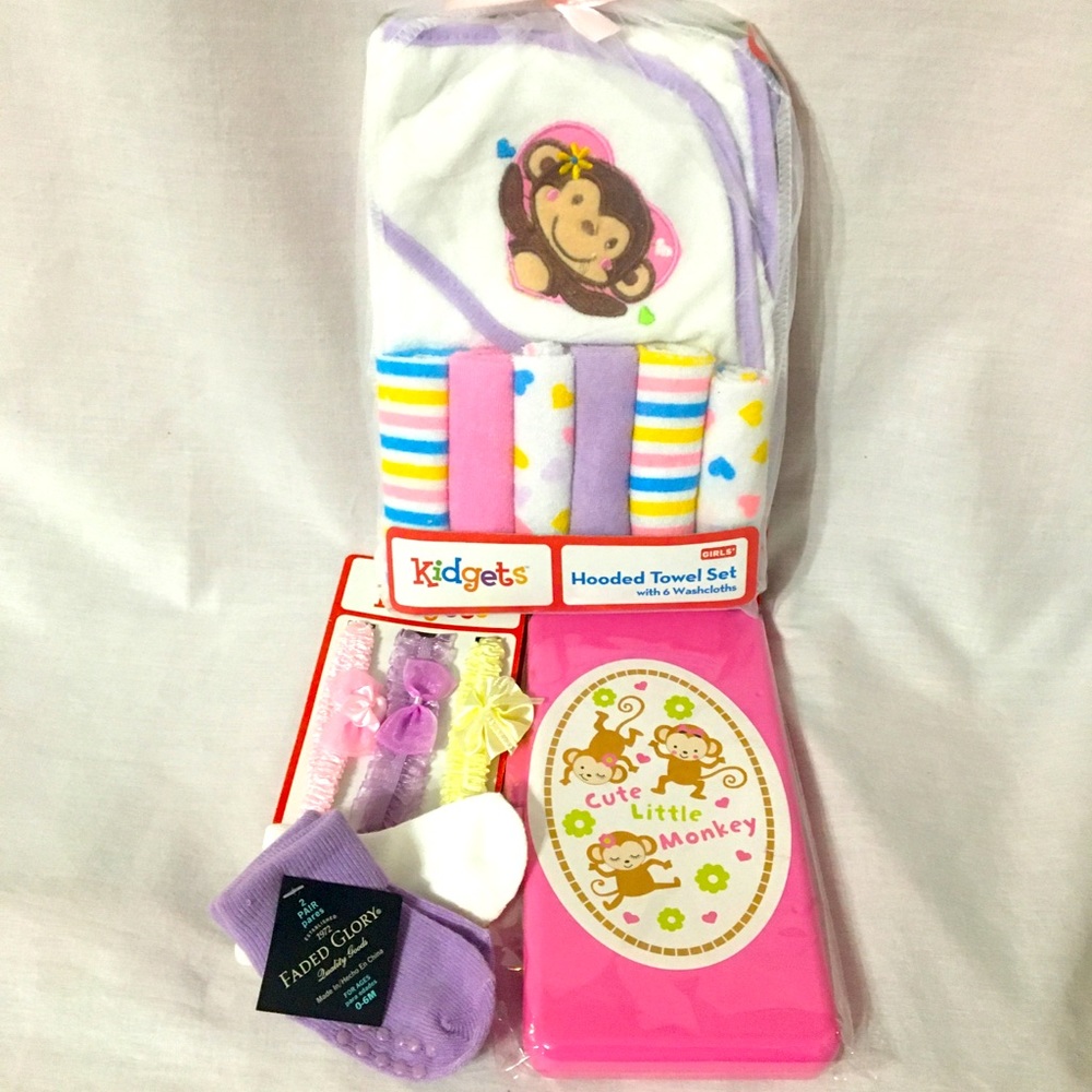 Cute little monkey set